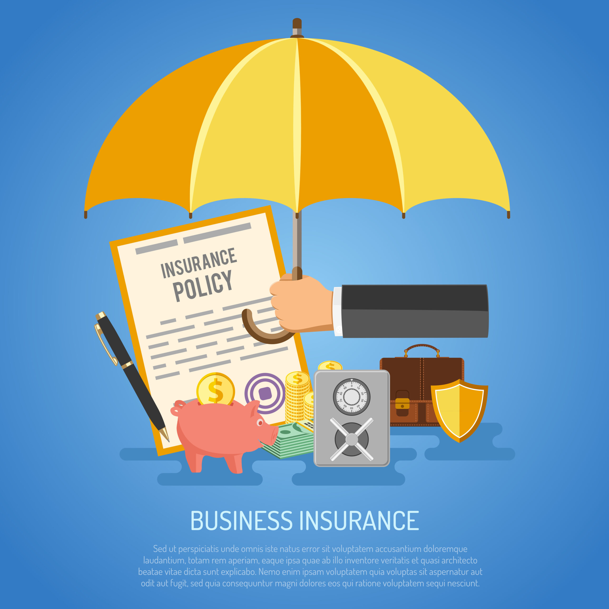 Business Insurance Concept